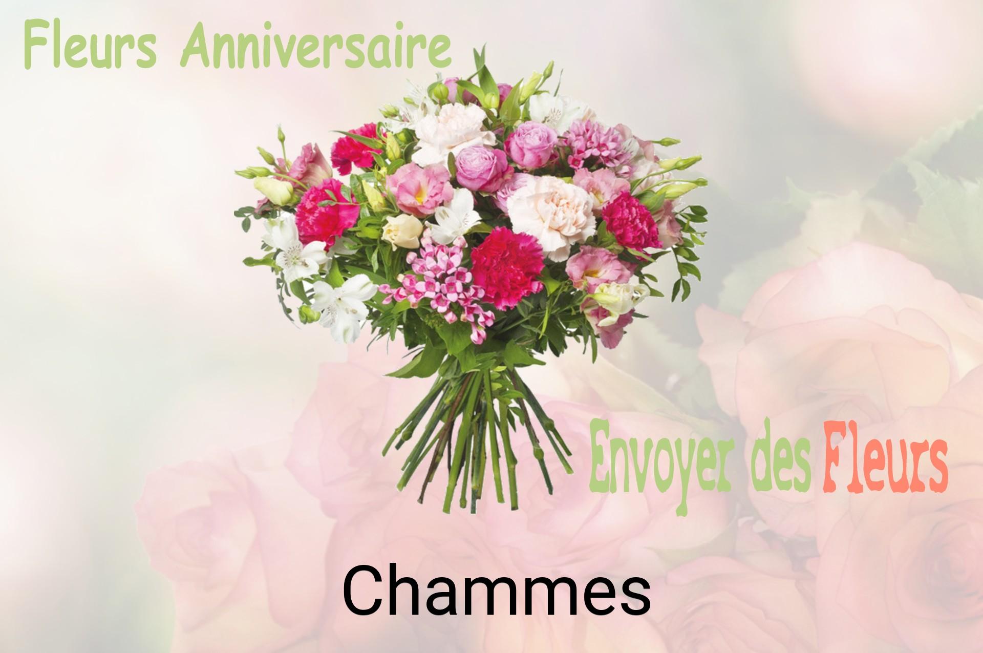 Bouquet de fleurs d’anniversaire livré à Chammes