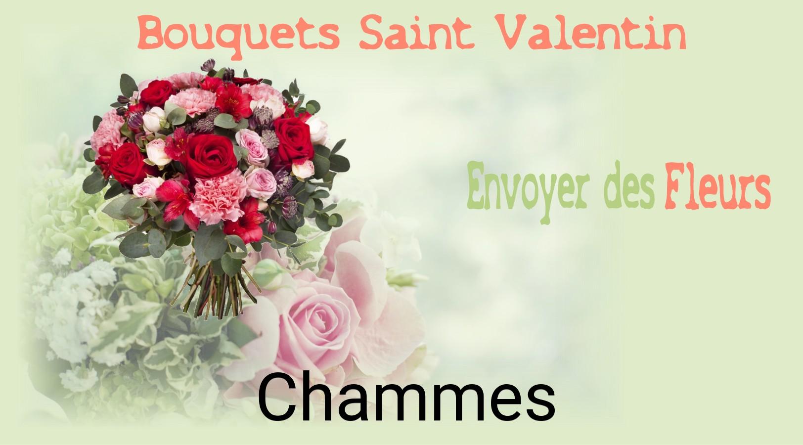 Roses de Saint-Valentin livrées à Chammes